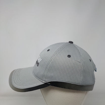 Holiday Builders Strapback Golf Hat Gray OS Adjustable Embroidered Cap America
