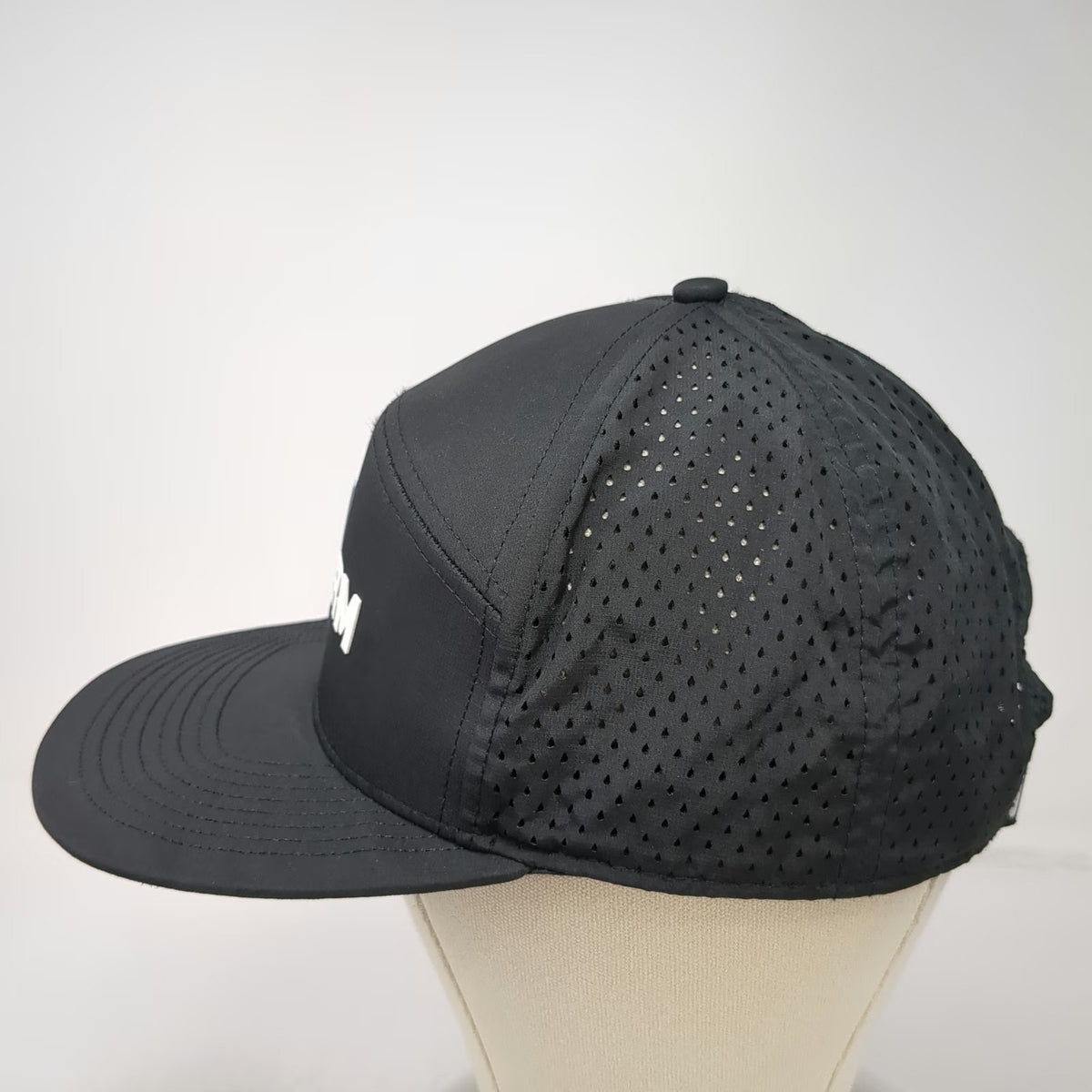 Owyhee Trucker Hat Black One Size Storm Bowling Nation Let's Ride Mesh Snapback