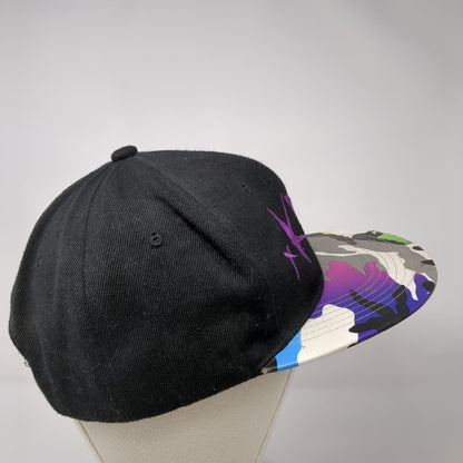 KDM Snapback Hat Camouflage One Size Adjustable Embroidered AF Academy Fits
