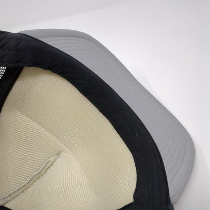 Big X Snapback Mesh Back Trucker Hat Gray One Size Adjustable Floral Logo