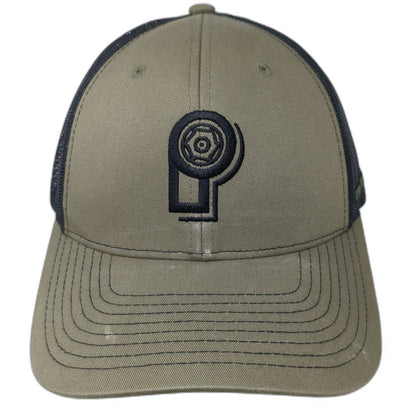 Parsons Trucker Hat Green Black One Size Mesh Back Snapback Employee Owned