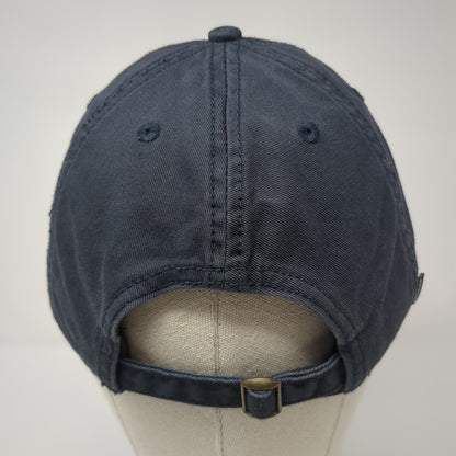 HHI Slideback Hat Blue One Size Adjustable Solid 6 Panel Outdoor Legacy