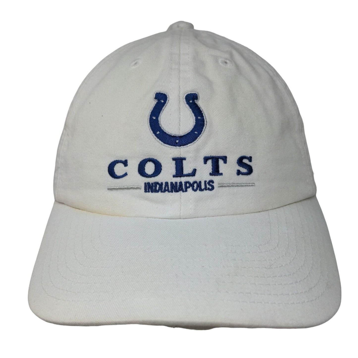 NFL Men's Slideback Hat White Size OSFA Embroidered Indianapolis Colts Logo