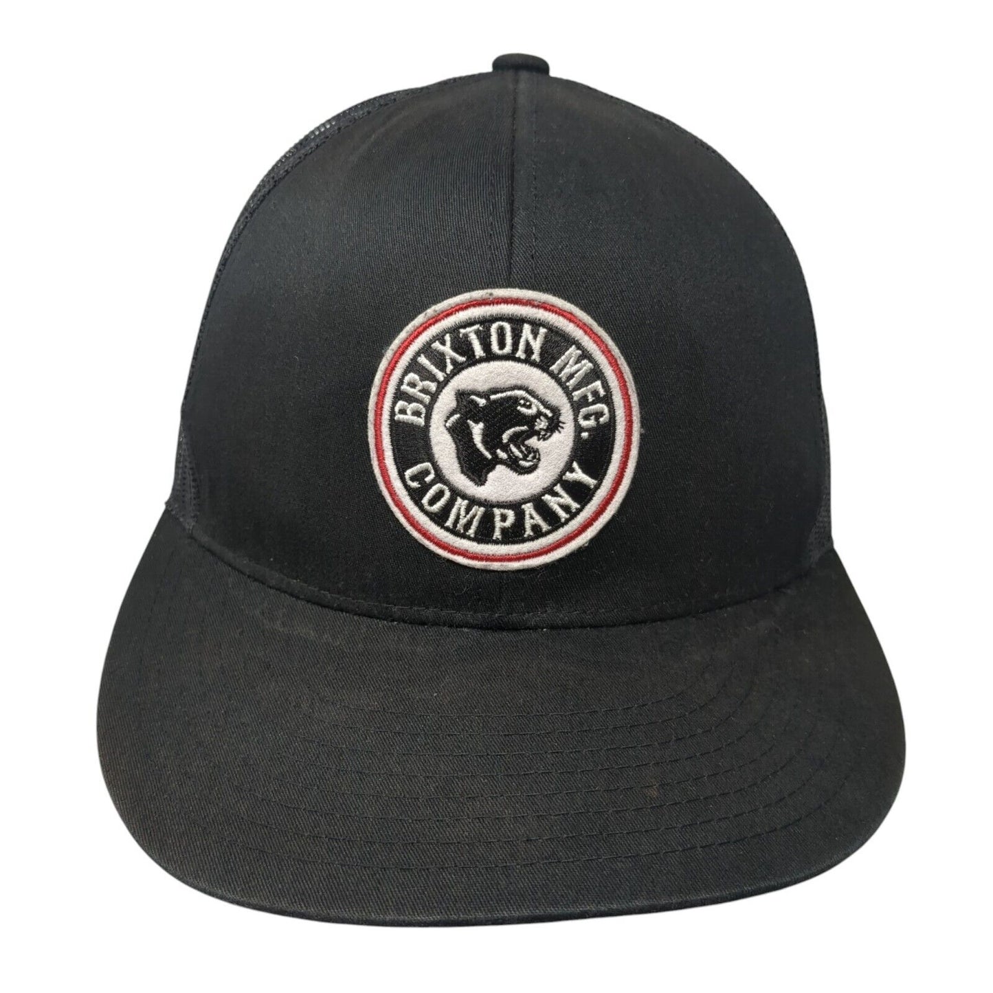 Brixton Mfg. Company Trucker Hat Black One Size Adjustable Mesh Back 6 Panel