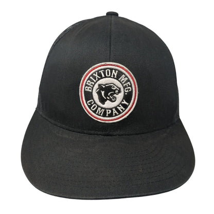 Brixton Mfg. Company Trucker Hat Black One Size Adjustable Mesh Back 6 Panel