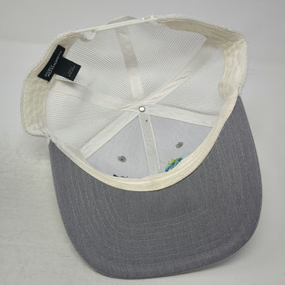 Port Authority Trucker Hat Gray One Size Mesh Snapback Mercy Hospital Logo Hat