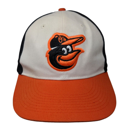 OC Sports Men's Strapback Hat Multicolor OSFM Embroidered Baltimore Orioles Logo