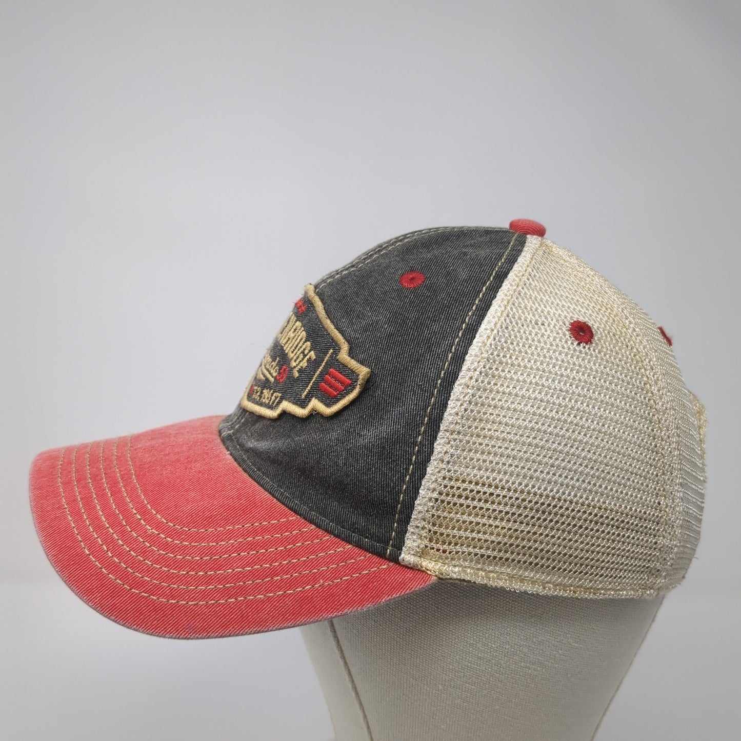 Breckenridge Snapback Trucker Hat Multi One Size Mesh Back Legacy