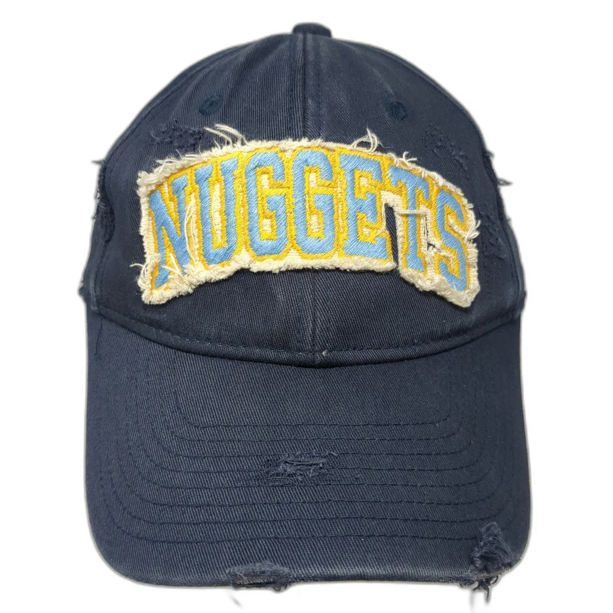 Denver Nuggets NBA Top Of The World Blue One Size One Fit Stretch Team Logo Hat