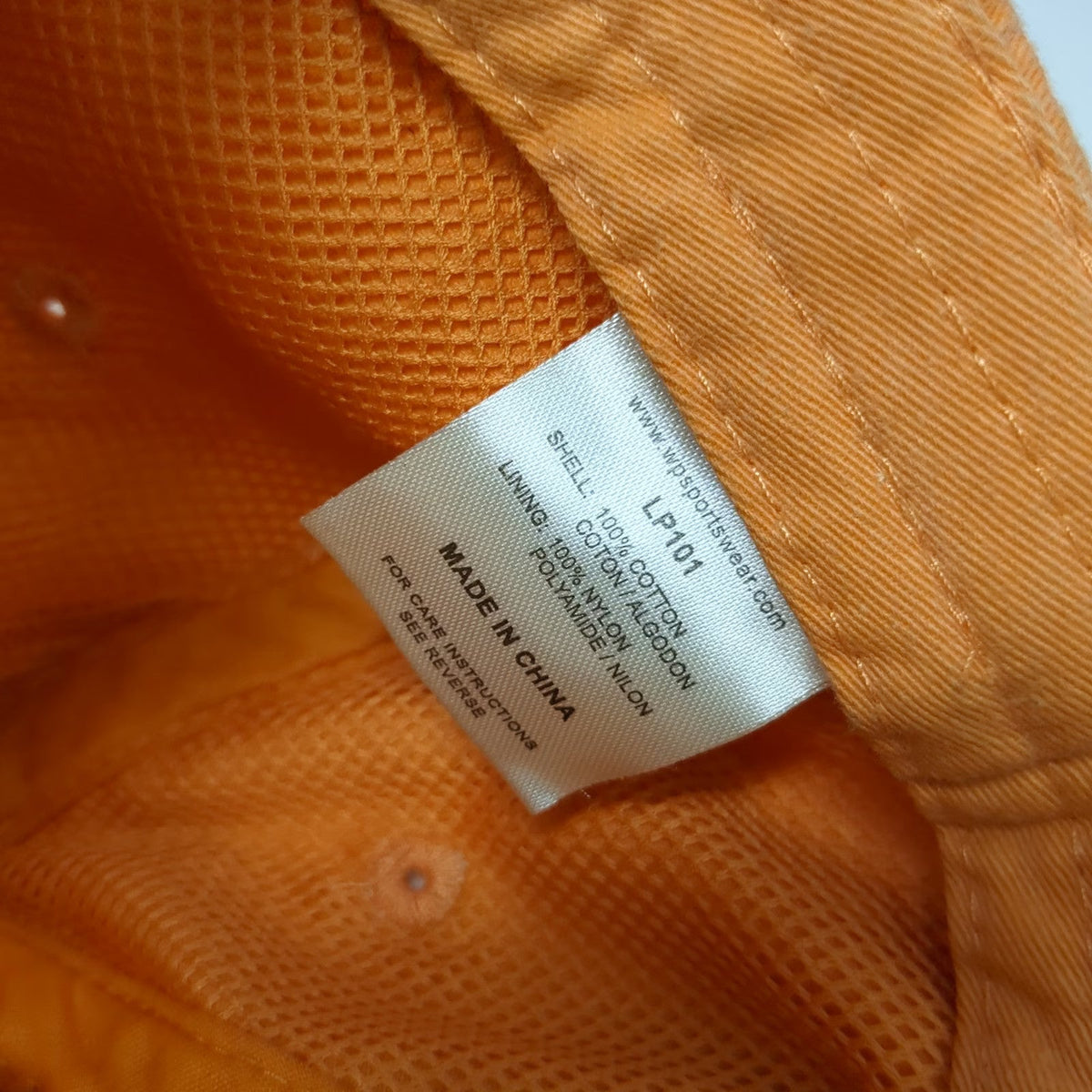 Adams Baseball Cap Orange One Size New Hampshire Tree Farm Embroidered hat