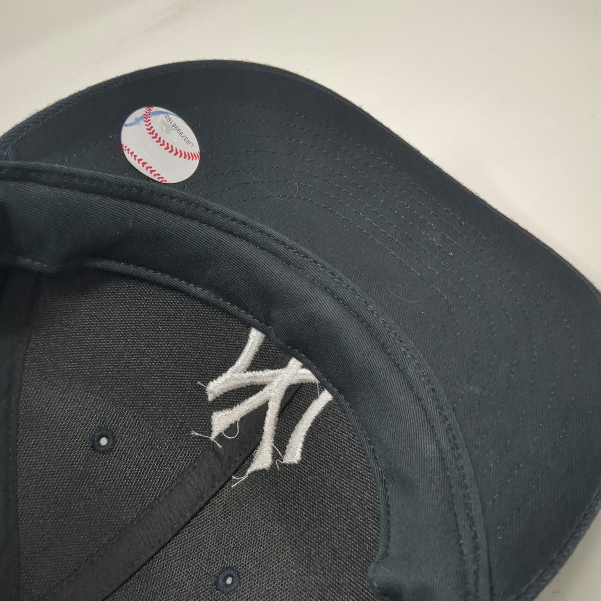 New York Yankees MLB '47 Baseball Cap Blue White One Size Strapback Embroidered