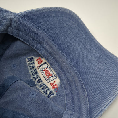 Riviera Maya Mexico Strapback Hat Blue One Size Embroidered 6 Panel