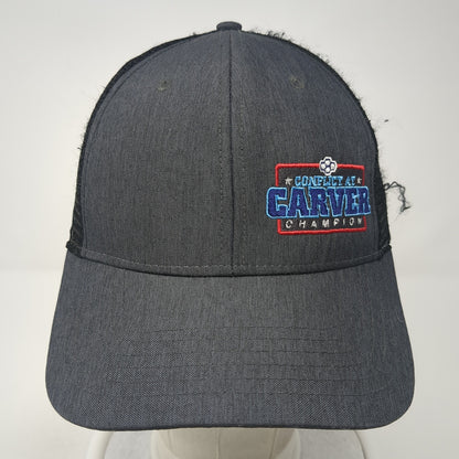 Conflict At Carver Champion Snapback Trucker Hat Gray One Size Mesh Back