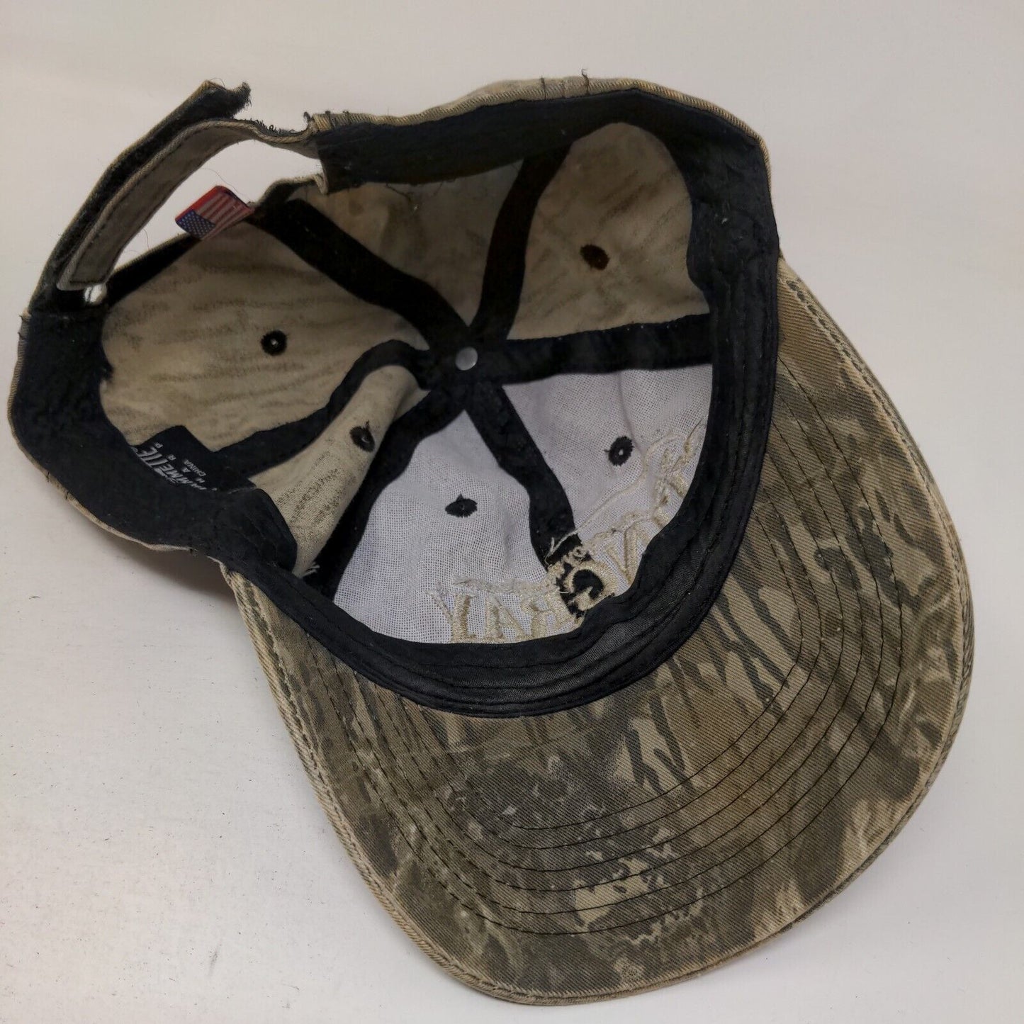 Stingray Chevrolet Bartow Strapback Hat Camo One Size Embroidered 6 Panel
