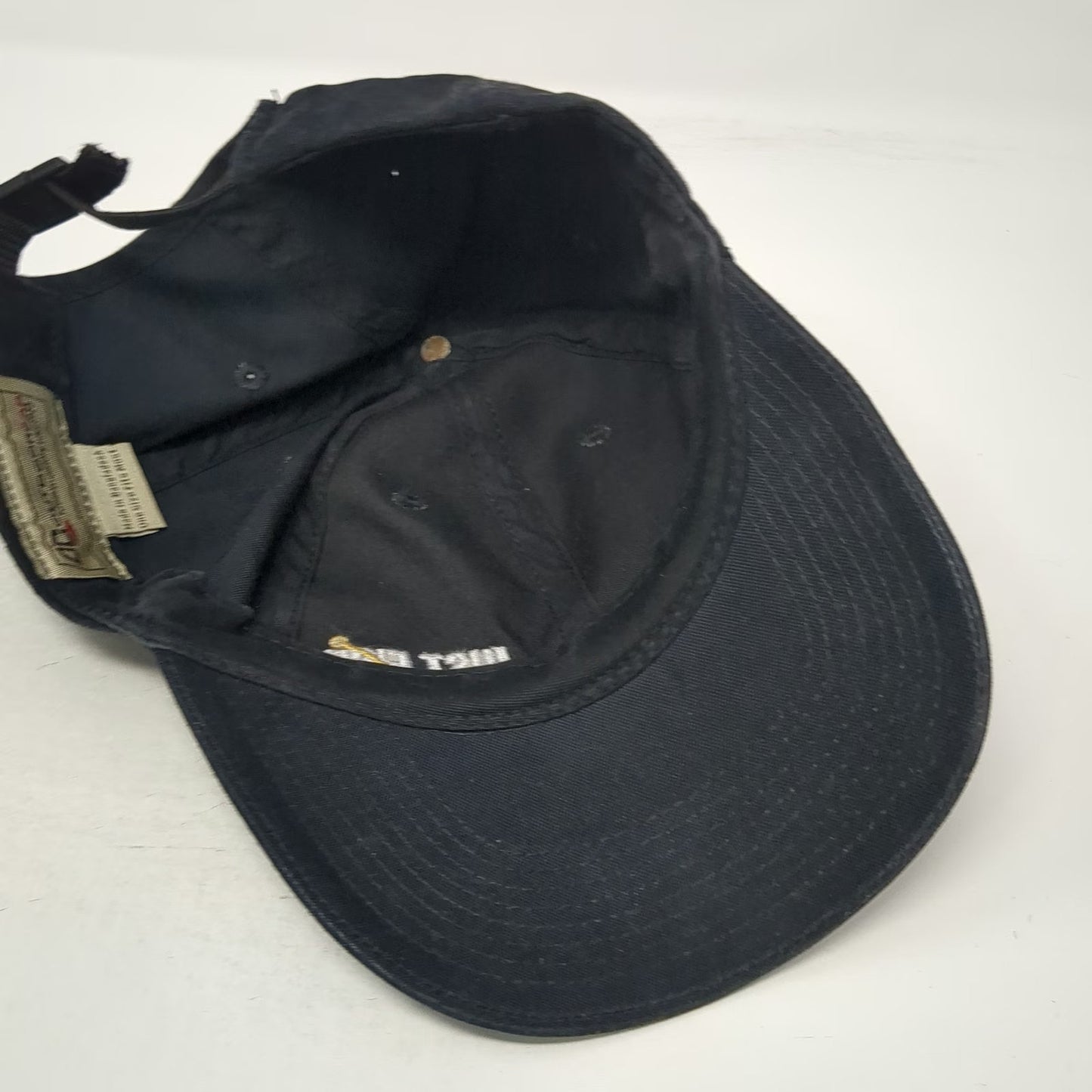 Outdoor Cap Baseball Cap Black One Size Just Fish Hook Graphic Slideback Hat