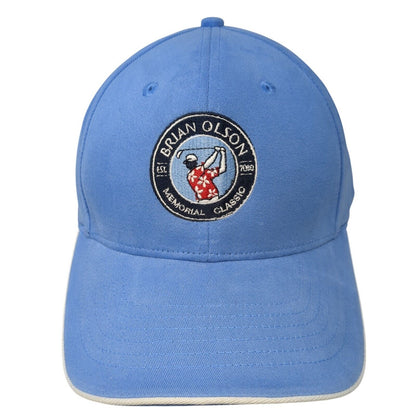 Brian Olson Memorial Classic Est. 2000 Fitted Hat Blue L/XL Nu-Fit KC Caps