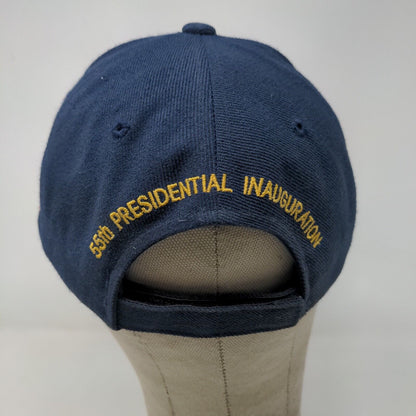 George W. Bush 55th Presidential Inauguration Men's Strapback Hat Blue OSFA VTG