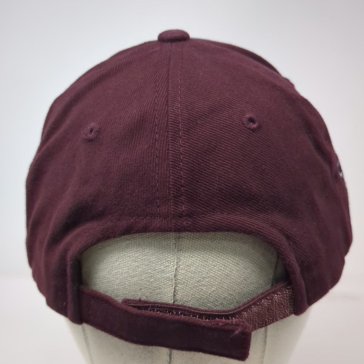 Montana Grizzlies NCAA Russell Cap Red One Size Bear Paw Strapback Athletic Hat