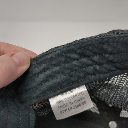 Encinitas Surf Rooster Snapback Trucker Hat Black OS Adjustable Mesh Back