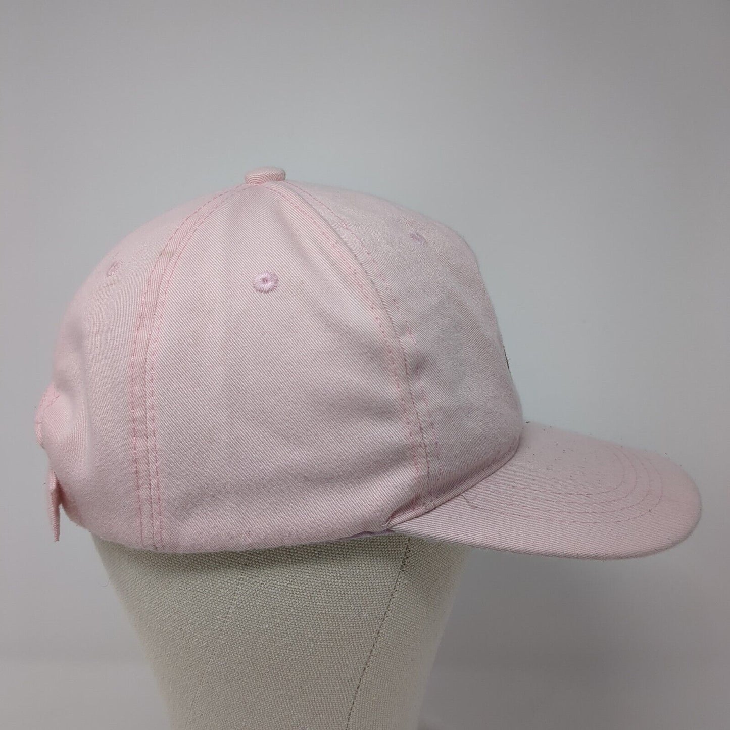Kanye West Bear Slideback Hat Pink One Size Adjustable Embroidered