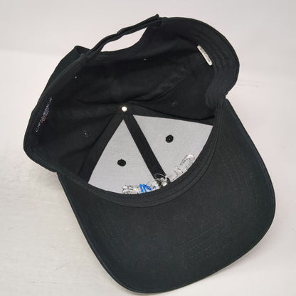 Cap America Baseball Cap Black One Size Hat Adjustable Strapback Embroidered