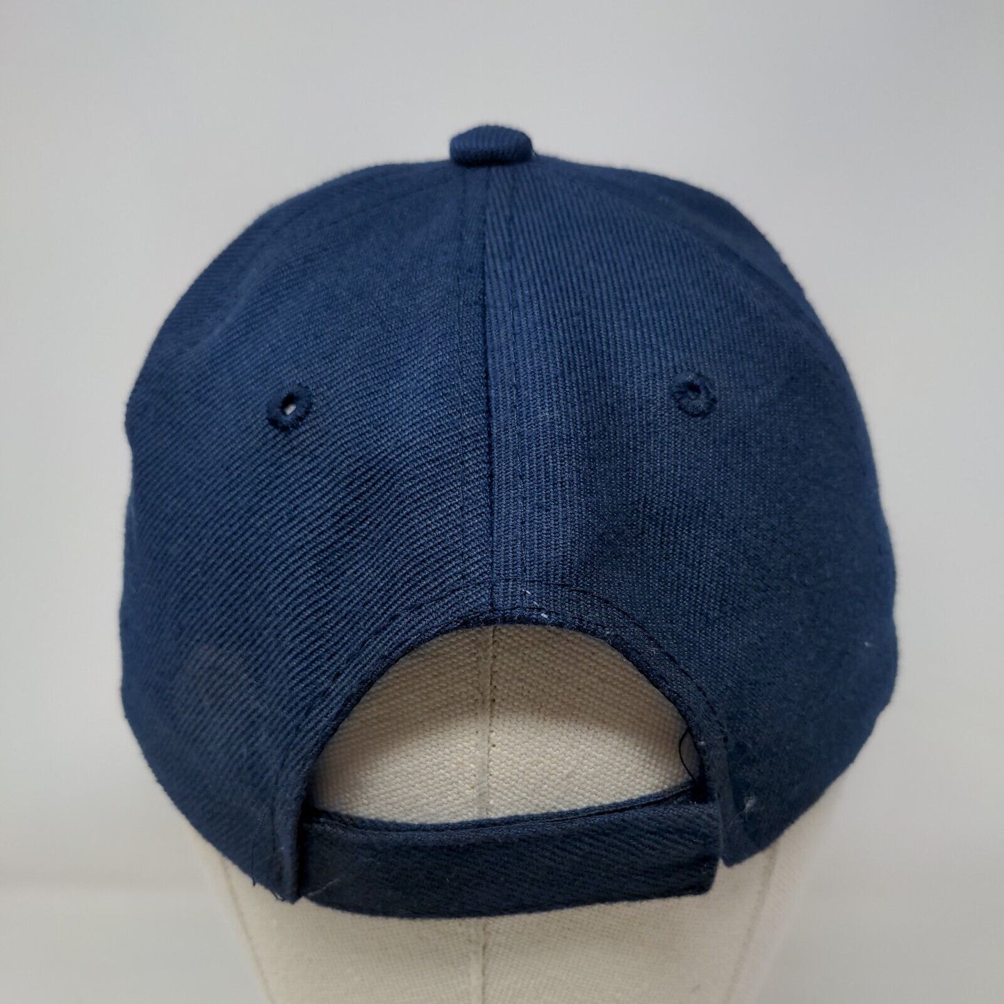 San Francisco Strapback Hat Blue One Size Adjustable Embroidered 6 Panel