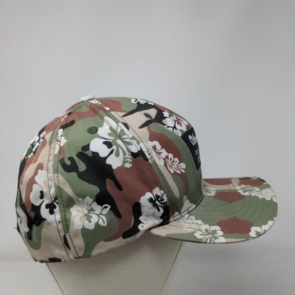 Other Culture Patch Snapback Hat Camo OSFA Floral Hibiscus Hawaiian