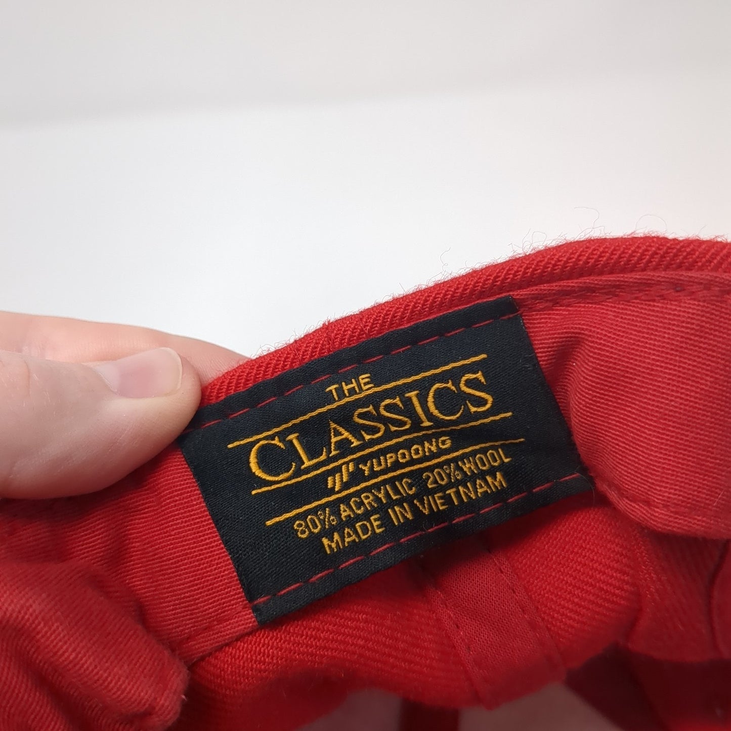 Man Seek And Destroy Snapback Hat Red One Size The Classics Yupoong