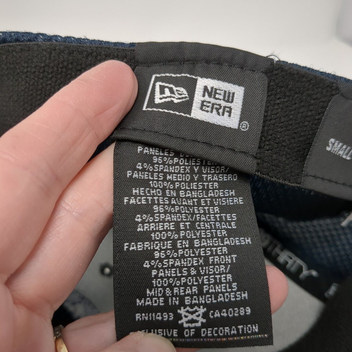 Mountain Power Fitted Trucker Hat Multicolor S/M Mesh Back 39Thirty New Era