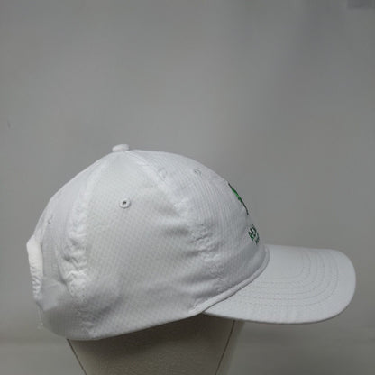 Real Living Productions Slideback Hat White One Size Adjustable Embroidered