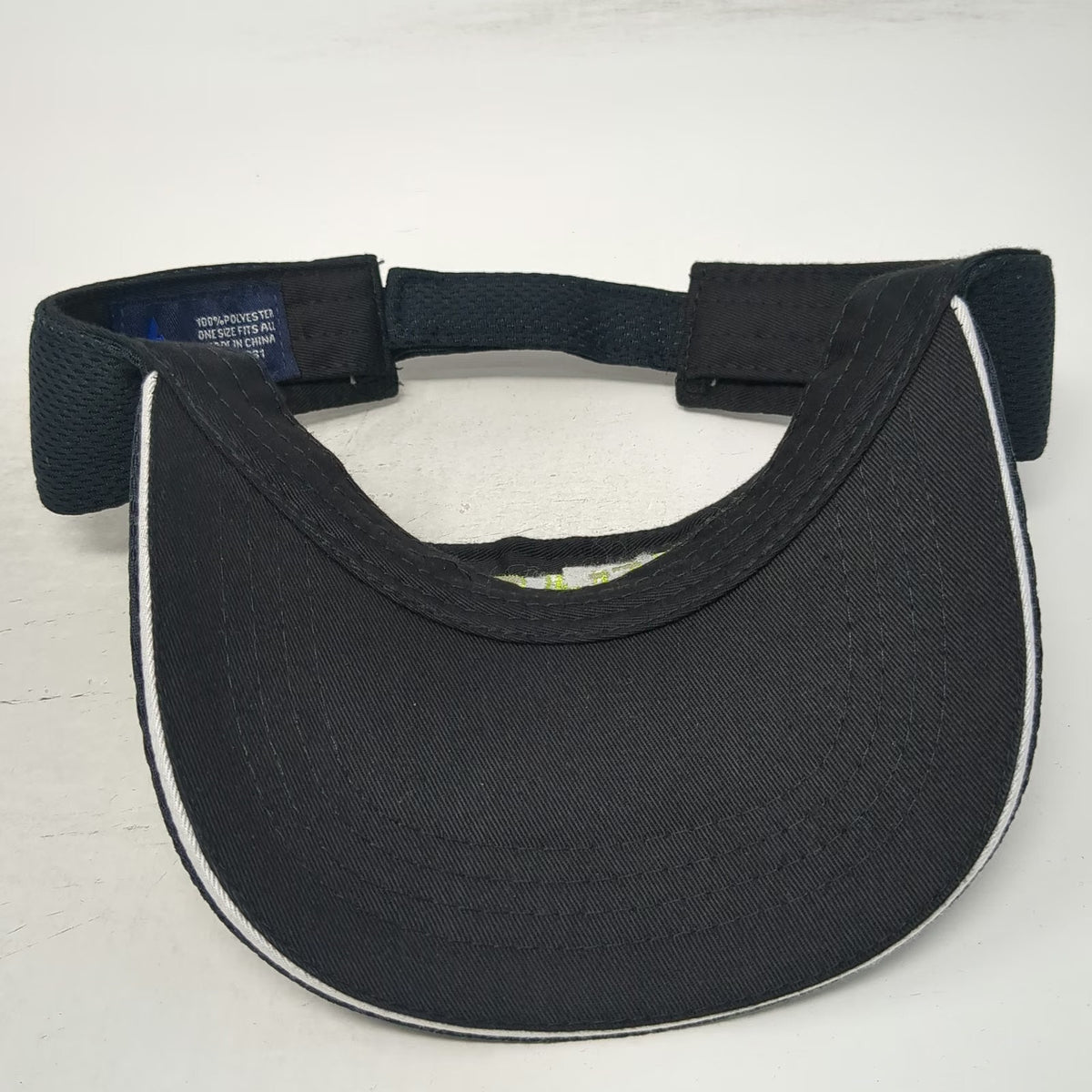 Headgear Visor Black One Size GO! St. Louis Marathon 26.2 13.1 Running Mesh Hat