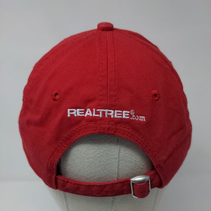 Team Realtree Slideback Hat Red OSFM Adjustable Embroidered 6 Panel