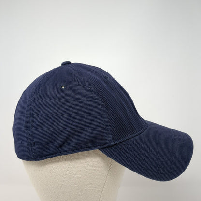 Signatures Stretch Fitted Hat Blue One Size Lightweight Embroidered 6 Panel