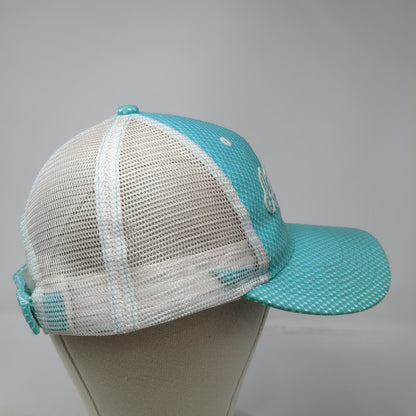 Mermaid Life Baseball Cap Blue S/M Strapback Mesh Back Embroidered Hat