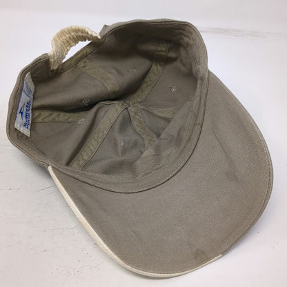 SeaWorld Baseball Cap Brown White One Size Hat Adventure Parks Whale Tail Logo