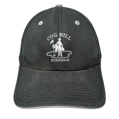 Cog Hill Dubsdread Slideback Hat Black One Size Adjustable 6 Panel The Game