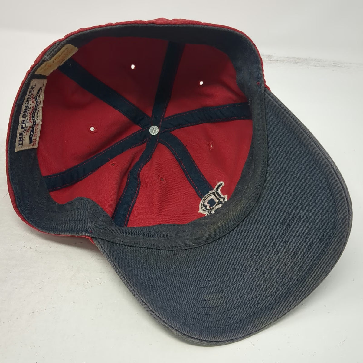 Boston Red Sox MLB Twins Enterprise Baseball Cap Red XL Fitted Cotton Logo Hat