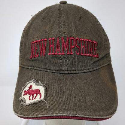 Eastern Illustrating Baseball Cap Brown One Size New Hampshire Moose Hat