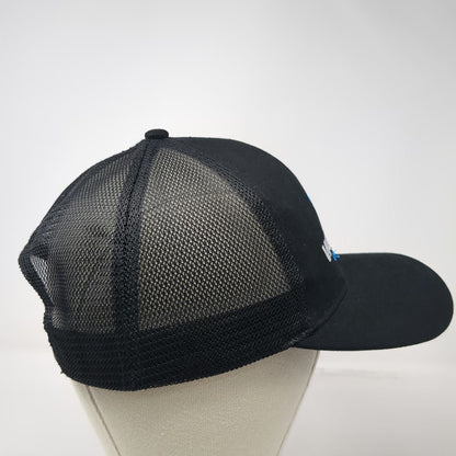 Westmark Credit Union Trucker Hat Black White Blue One Size Mesh Back Snapback