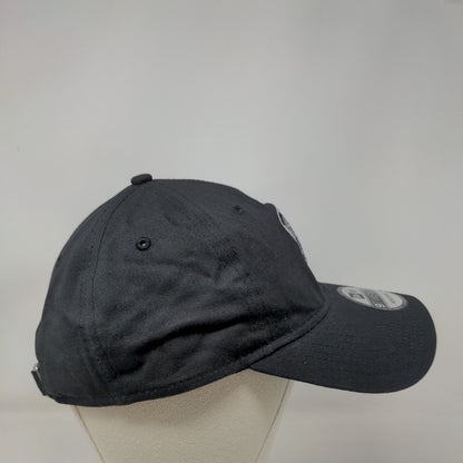 Hard Rock Poker Slideback Hat Black OSFM Adjustable Embroidered New Era