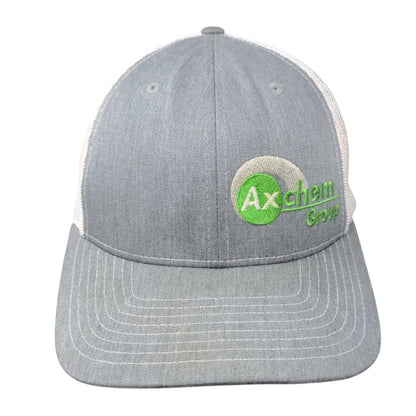 Axchem Group Snapback Mesh Back Trucker Hat Gray One Size Richardson