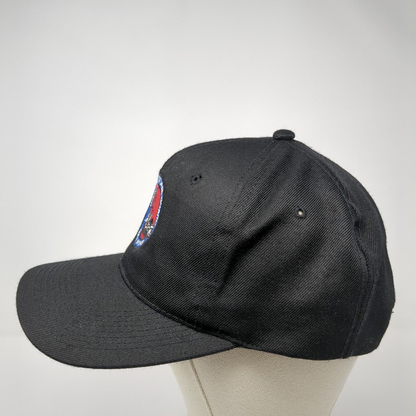 Idaho Air National Guard 124th Wing Snapback Hat Black OS Adjustable YoungAn Hat