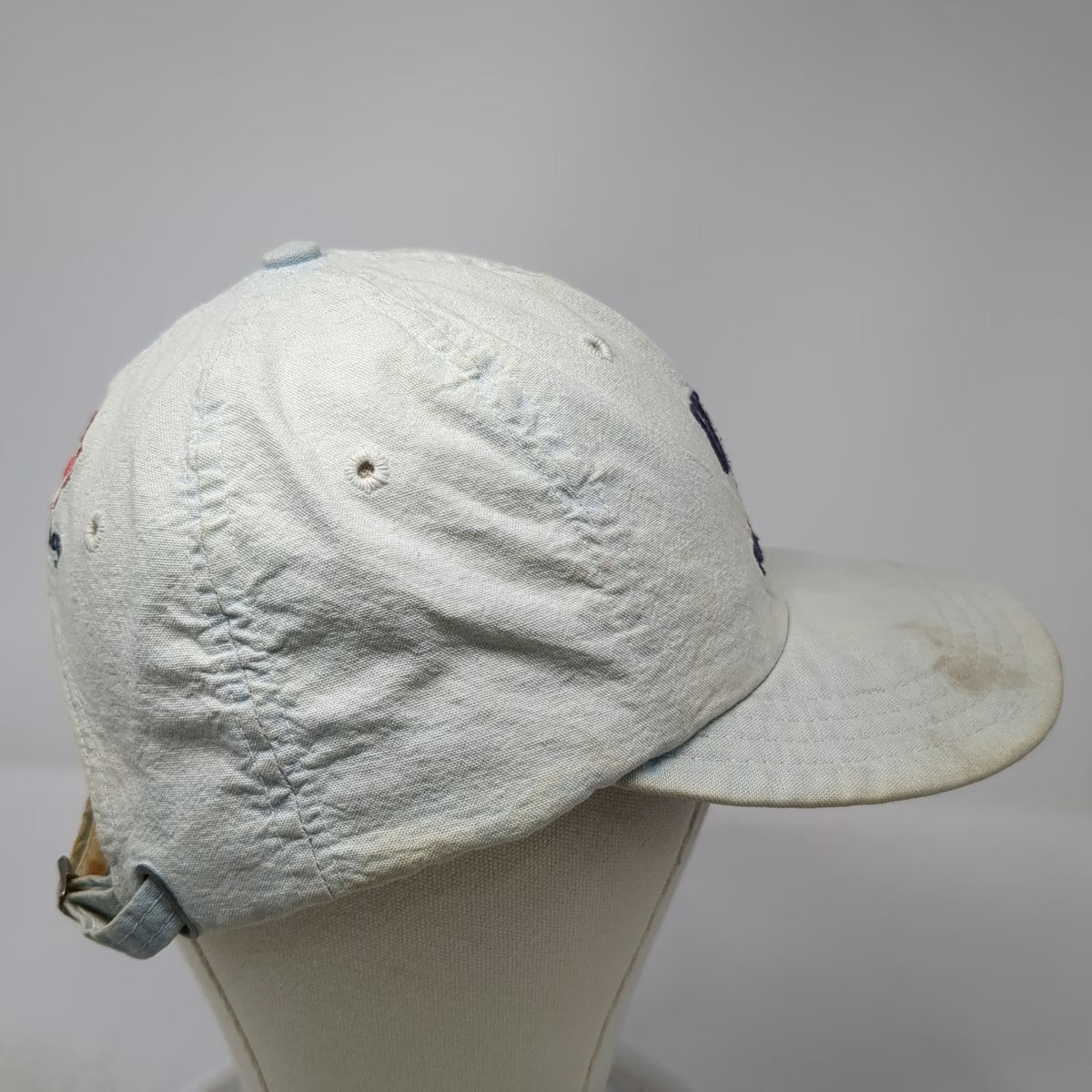 Polo Sport Baseball Cap Blue One Size USA Flag Made in USA Poipu Bay Cotton Hat