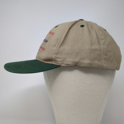 Toppers Snapback Beige Green One Size Prairie View Farms Red Angus Cattle Hat