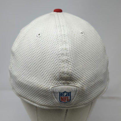 San Francisco 49ers NFL New Era Cap White XL 39THIRTY Stretch Fit Embroidered