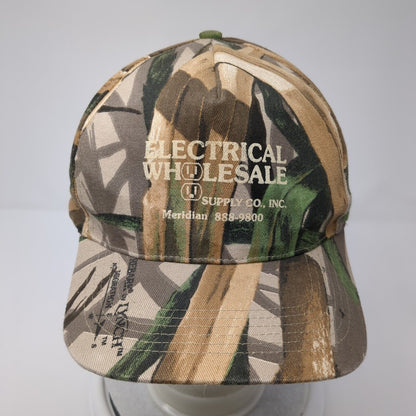 Electrical Wholesale Snapback Hat Camo OSFA Adjustable Outdoor Daystone