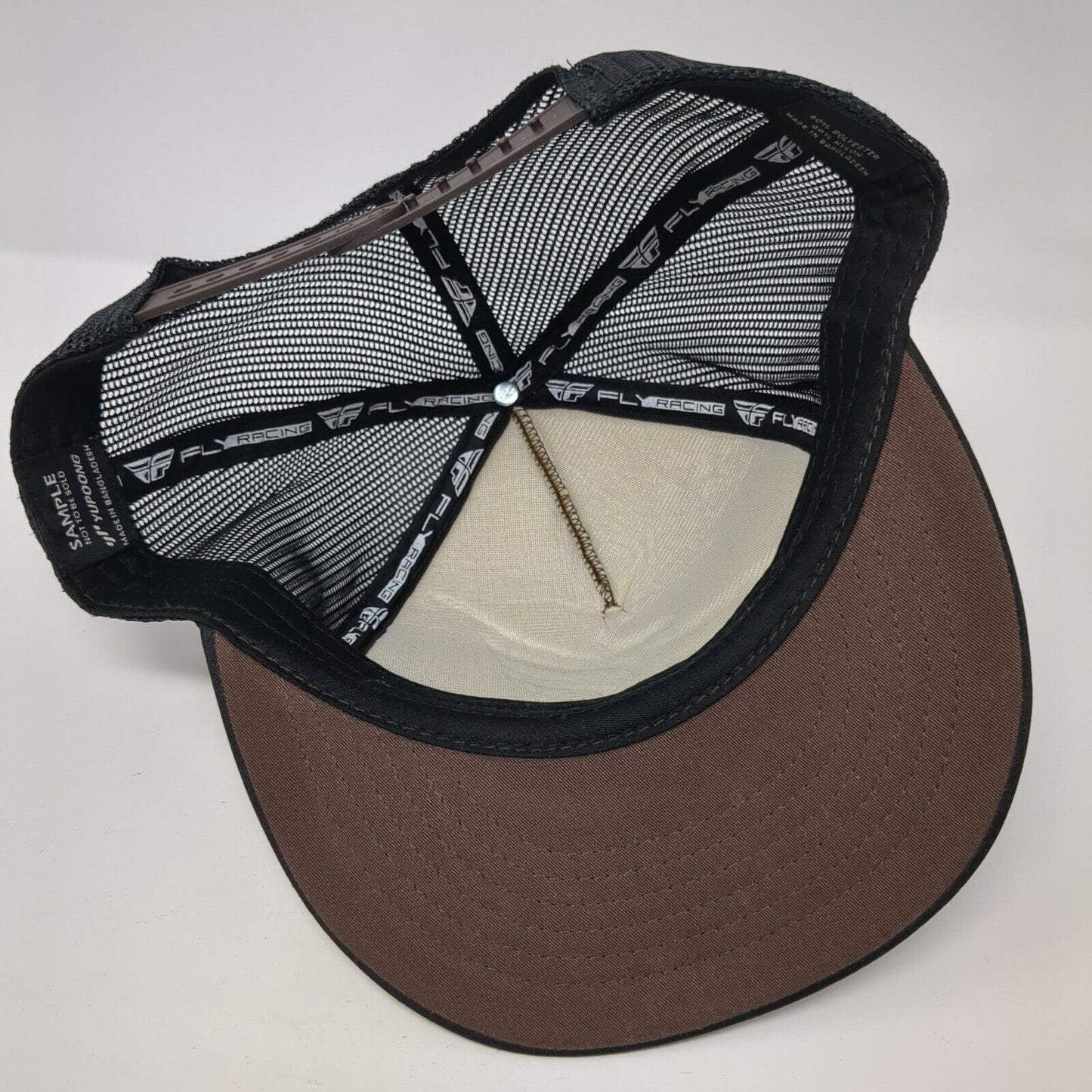 Fly Racing Foam Trucker Hat Multicolor One Size Adjustable Mesh Back Yupoong