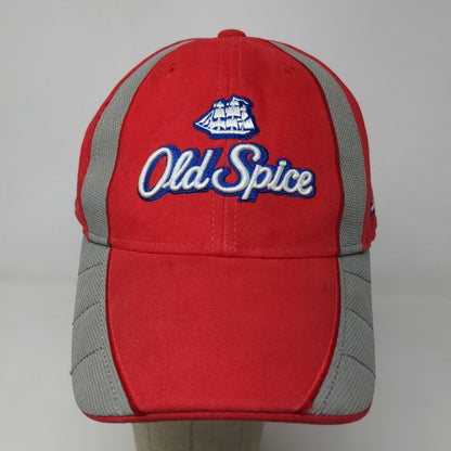 NASCAR Chase Authentics Men's Strapback Hat Red Gray OSFM Tony Stewart Old Spice