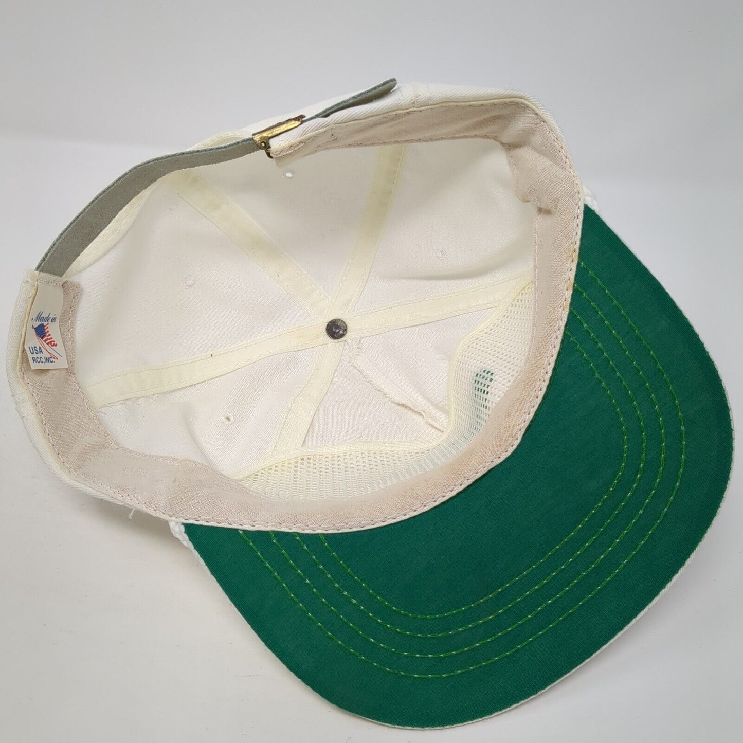 Granite City Steel 1878 Slideback Rope Hat White One Size Adjustable