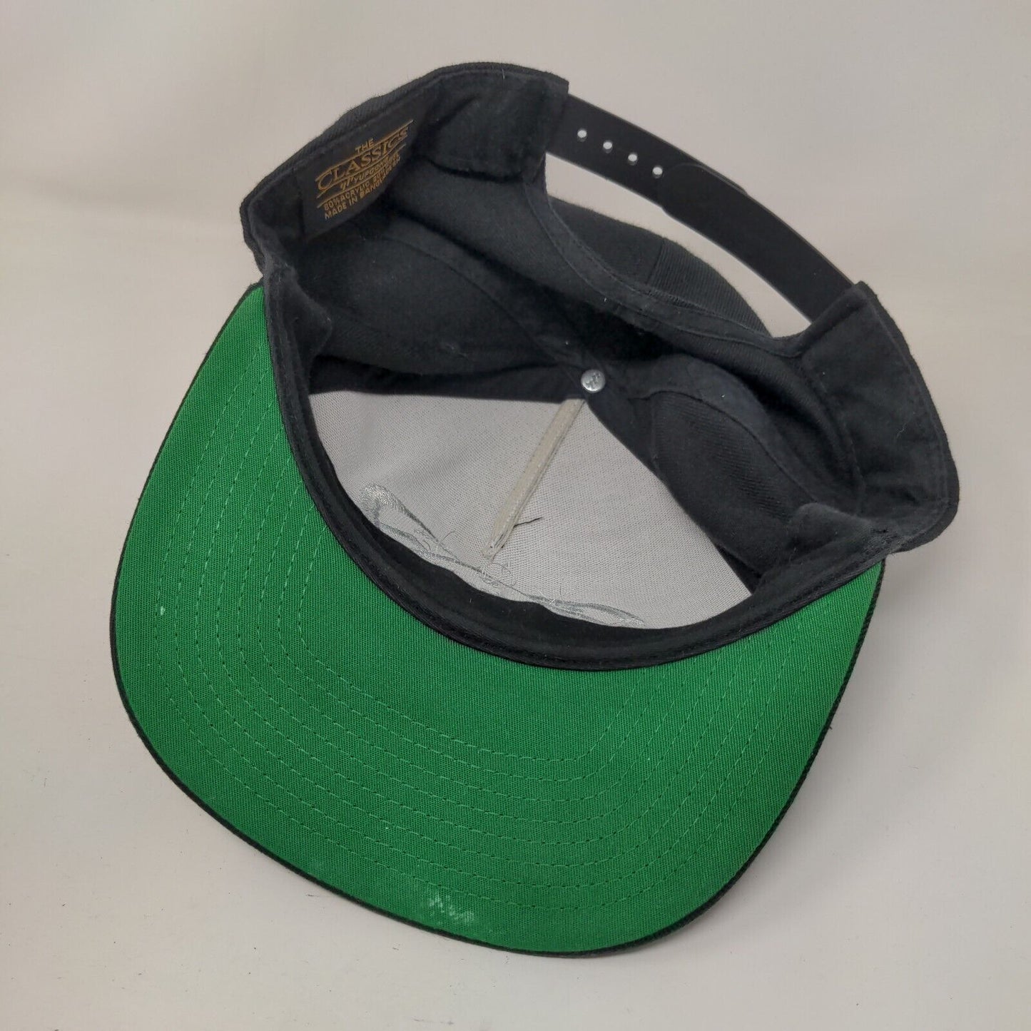 Olympia Luxury Coaches Prevost Snapback Hat Black One Size Embroidered